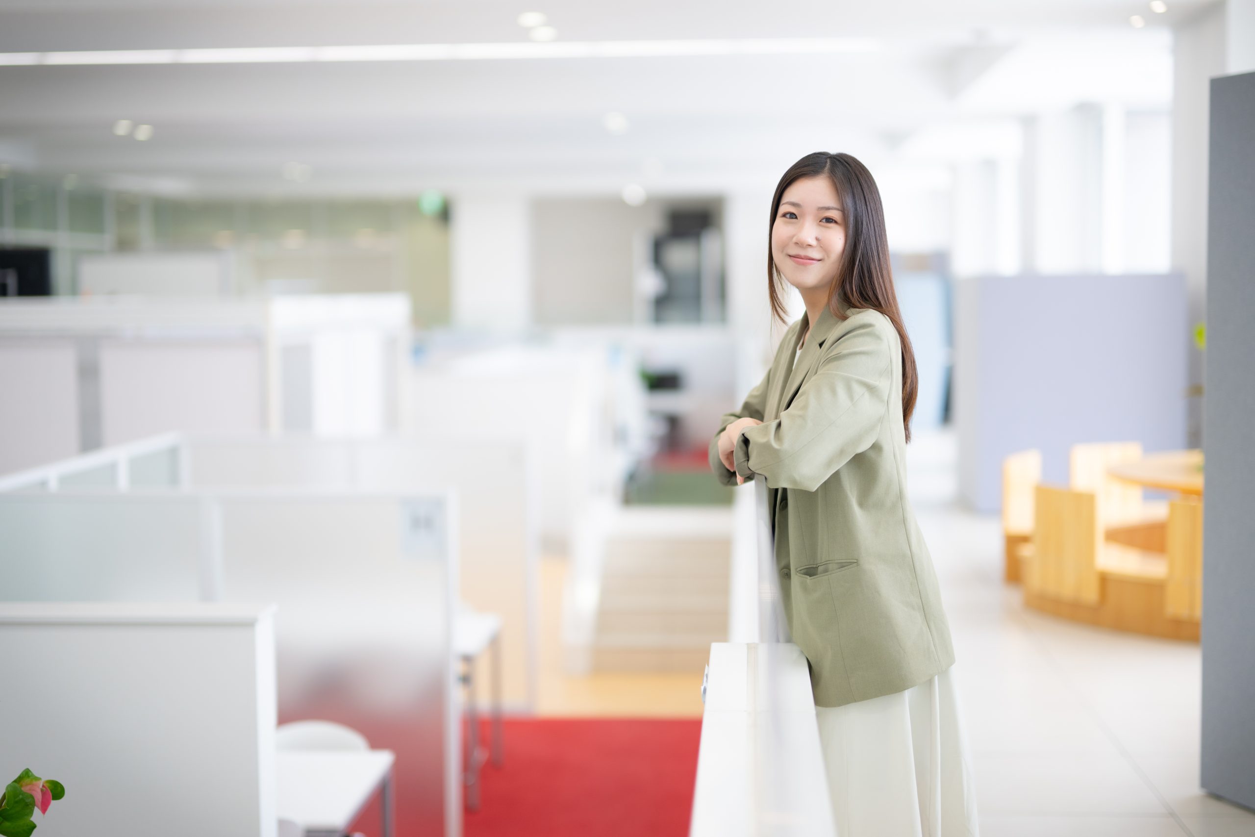 入社時のこと 海外と関われることと、周りの環境を重視して